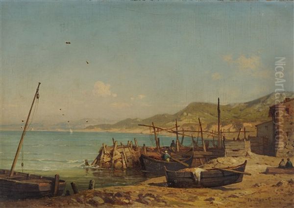L'etang De Berre, Vue Prise Des Martigues, Quartier Des Pecheurs - view 1