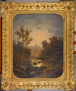 Clair De Lune Sur L'etang