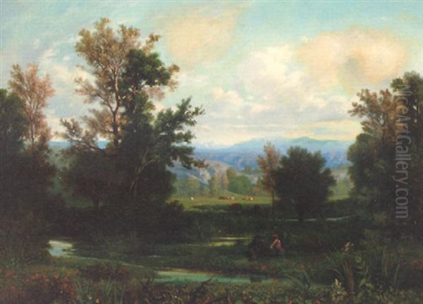 Les Tombiers (an Extensive Pastoral Landscape) - view 1