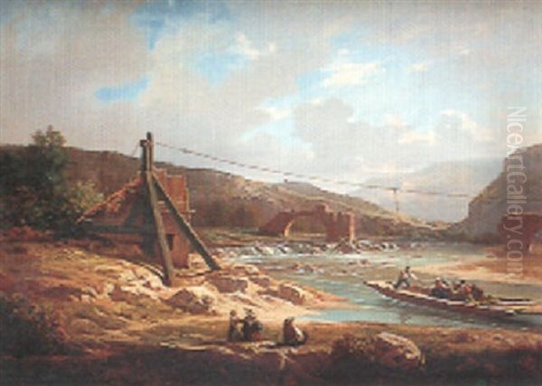 Le Bac Du Pont Rompu - view 1