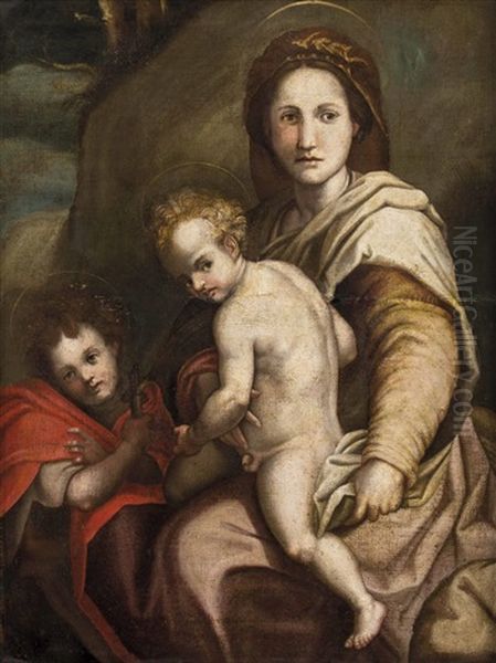 Madonna Mit Jesuskind Und Johannesknaben - view 1