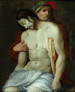 Le Christ Dans Les Bras De Joseph D'arimathie