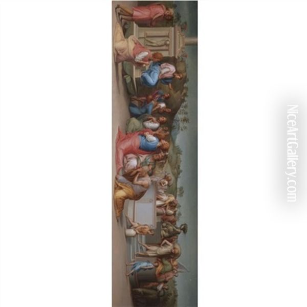 Joseph's Brothers Beg For Help - view 1