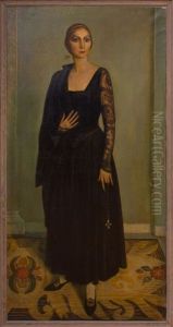 Valentina Sanina (mrs. George Schlee) by Abram Poole