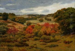 Autumn Landscape by Eugene Alonzo Poole