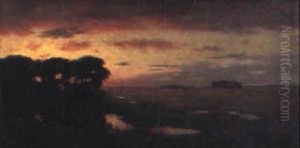 Sunrise On The Swamp by Eugene Alonzo Poole