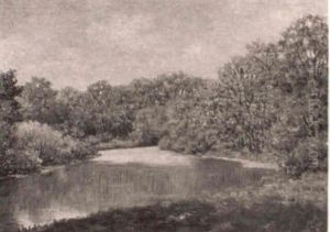Tranquil River by Eugene Alonzo Poole