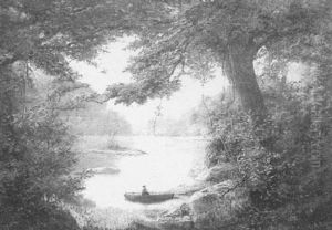 Hudson River Valley by Eugene Alonzo Poole