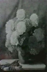 Still Life With Peonies by Eugene Alonzo Poole