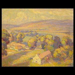 View From The Hill by Frederic Victor Poole