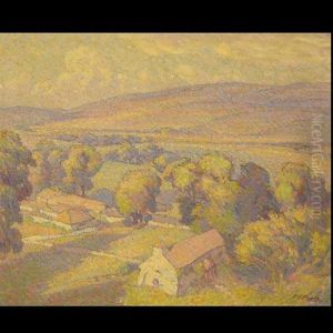 View From The Hill by Frederic Victor Poole