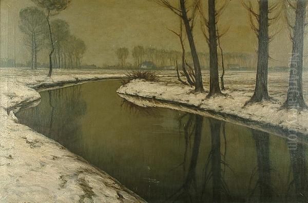 A Snowy River Landscape - view 1