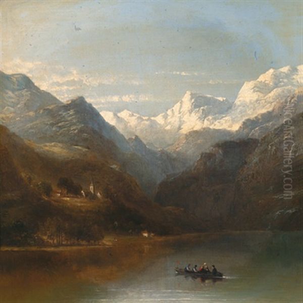 Uberfuhr Am Gebirgssee - view 1