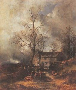 The Wood Cutters Cottage by James Poole