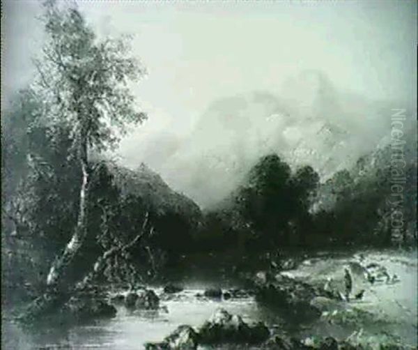 A Highland River Landscape - view 1