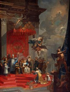 Holy Roman Empress Elisabeth Christina by Johann Georg Bohn