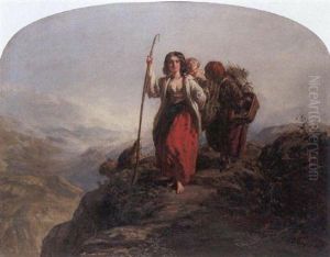 A Highland Path by Paul Falconer Poole