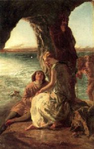 The Tempest: Act Iii Scene I by Paul Falconer Poole