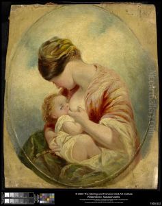 Mother And Child by Paul Falconer Poole