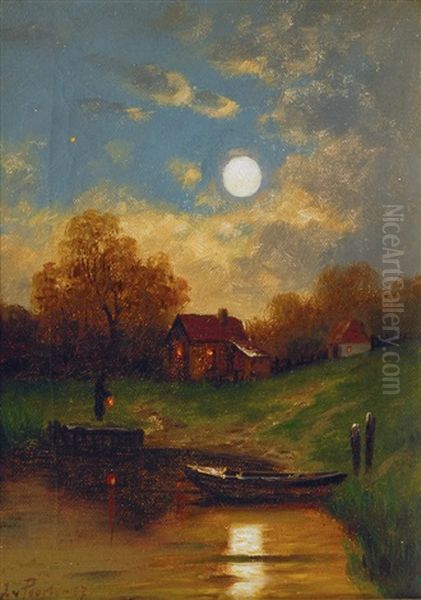 Winterhude In The Moonlight - view 1