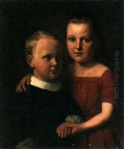 Portrait Of Beatrix And Willem Van Davelaar by Bastiaan De Poorter