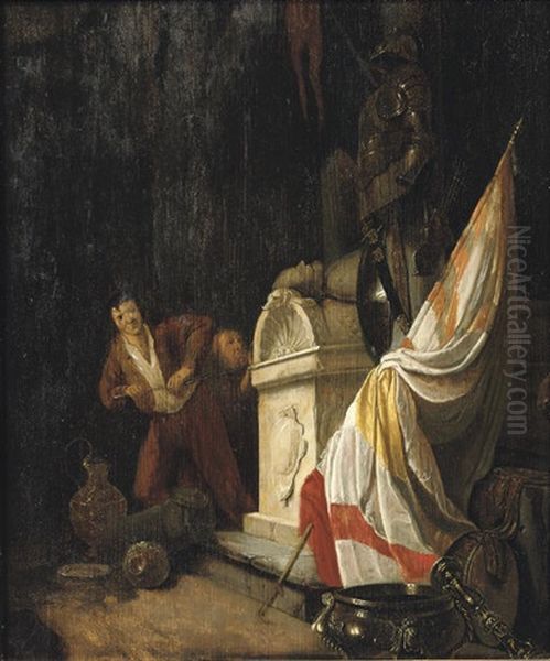 An Allegory Of Vanitas, The Desecration Of A Tomb - view 1