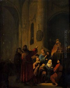 Le Presentation De Jesus Au Temple by Willem De Poorter
