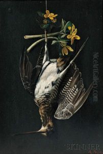 Hanging Snipe With Yellow Blossoms by Alexander Pope