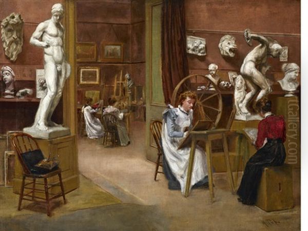 Women's Studio At The Boston Antheneum - view 1