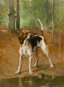 Portrait Of A Beagle by Alexander Pope