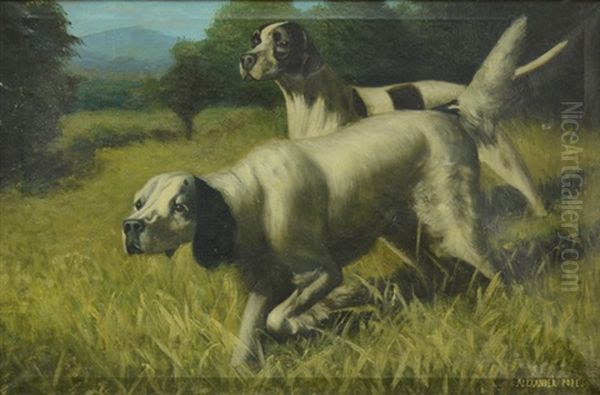 Pair Of Hunting Dogs - view 1