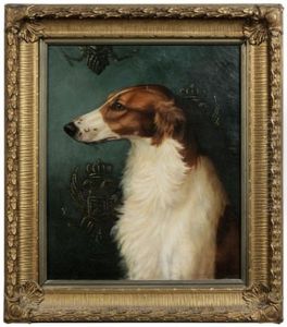 Russian Borzoi by Alexander Pope