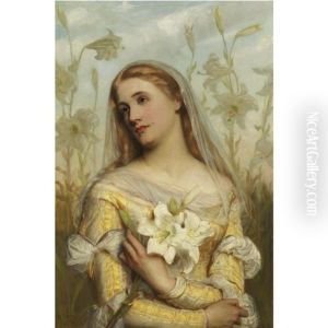 Lilies by Gustav Pope