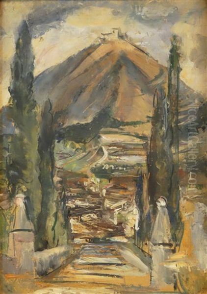 Landscape With Tuberoses - view 1