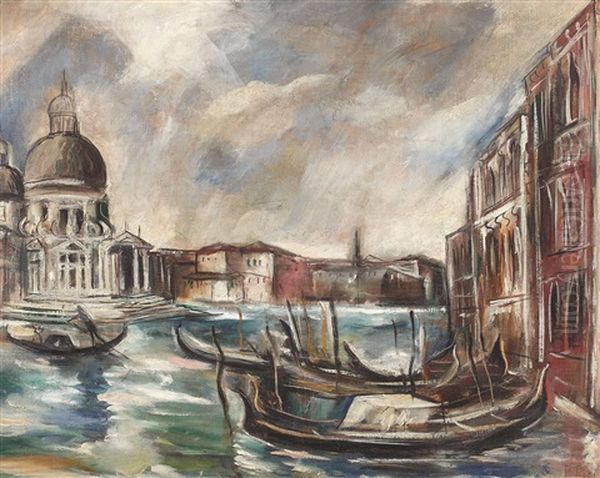 Gondolas In Venice - view 1