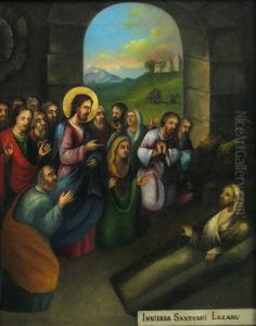 St.lazarus'resurrection by Nicolae Popescu