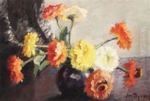 Chrysanthemums by Stefan Popescu