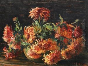 Chrysanthemums by Stefan Popescu