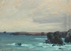Shore In Bretania by Stefan Popescu