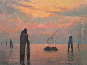 Apus De Soare La Chioggia