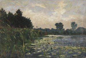 See Bei Berlin, Treptow by Hans Bohrdt