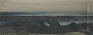 Landscape On Valea Ramnicului by Stefan Popescu