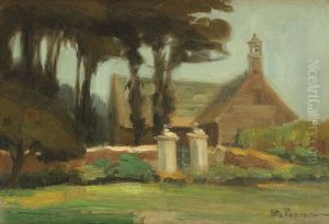 The Garden Of The Chapel In Finistere