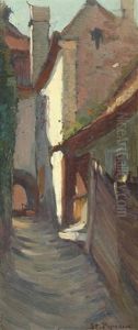 Street In Britan (strada Din Bretania) by Stefan Popescu