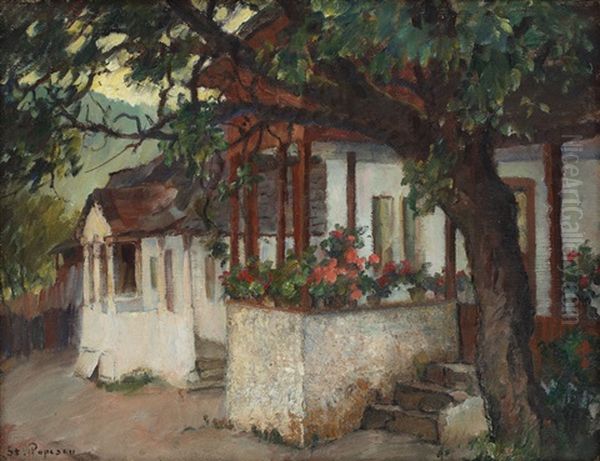 Porch With Flowers - view 1