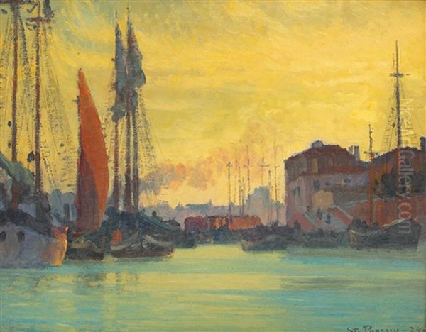Sunset In Chioggia - view 1