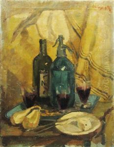 After Supper by Stelian Popescu-Ghimpati