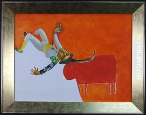 The Matador And Bull by Konstantin Popov