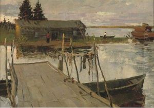 The Fisherman's House by Veniamin Nikolaevich Popov