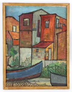 Abstract Cityscape by Lyubov Popova
